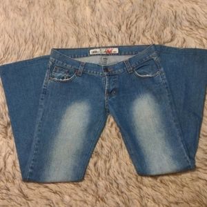 🍁Junior's size 13 (EU 46) wide-leg flare jeans